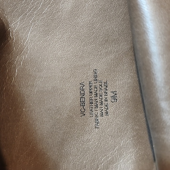 Vince Camuto VC-BENDRA mushroom brown high leather boots - Picture 5 of 9